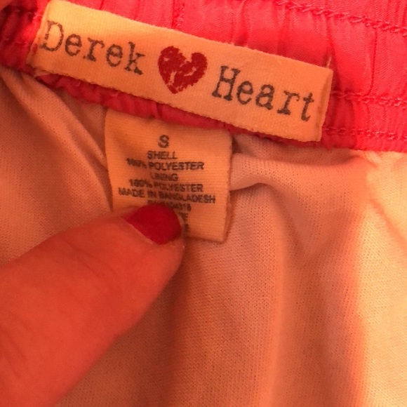Derek Heart size Small pink athletic shorts with built in liner - Picture 8 of 8